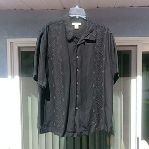 Island Passport Men's Dress Shirt.